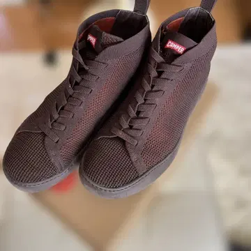 CRAMPER 다크 브라운 하이컷 스니커즈 42