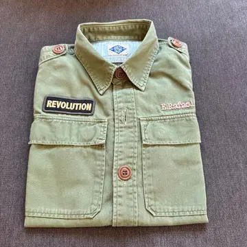 NAKEDSUN 밀리터리 셔츠