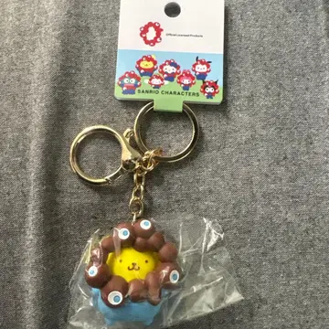 간사이 만박 미야쿠미야쿠 산리오 마스코트 키링 폼폼푸딩