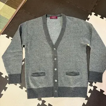 레나운 가디건 조개 단추 사이즈 XL