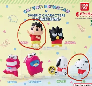 짱구는 못말려(크레용 신짱) x 산리오 피규어