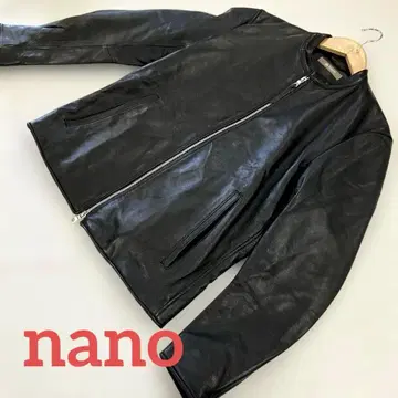 [ nano ] 나노 유니버스 양가죽 자켓 M 블랙 #Z34
