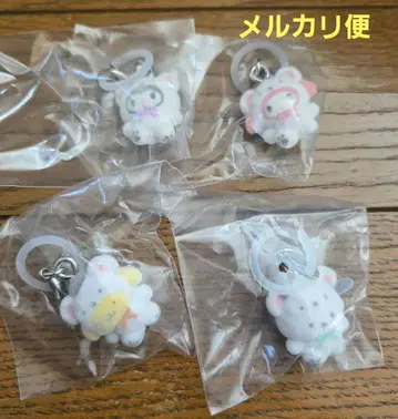 산리오 메지루시 액세서리 포근포근 스노우