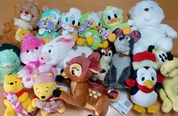 디즈니 봉제 인형 세트