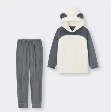 GU 마쉬멜로우 필 후디 세트 팬더 3XL