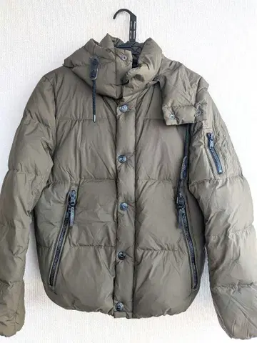 나노 유니버스 니시카와 후드 부착 다운 자켓