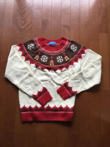 디즈니 리조트 크리스마스 2021 릴린린 니트 스웨터 M~L