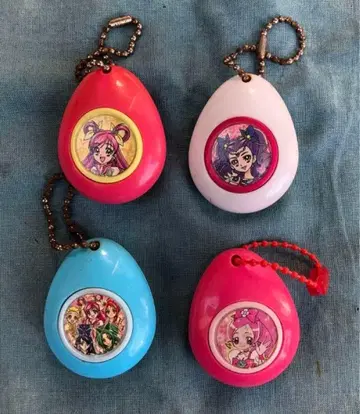 프리큐어 하트캐치 사운드롭, 컴팩트 키링 4종 세트