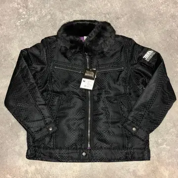 도라이치 3995 시리즈 격자무늬 자켓 퍼 포함 TORA