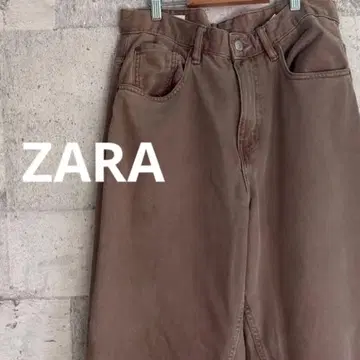 ZARA 배기 데님 팬츠 US 32인치