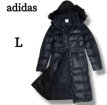 아디다스 롱 다운 코트