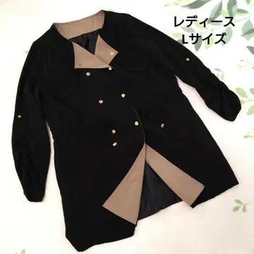 여성용 L 사이즈 블랙 자켓