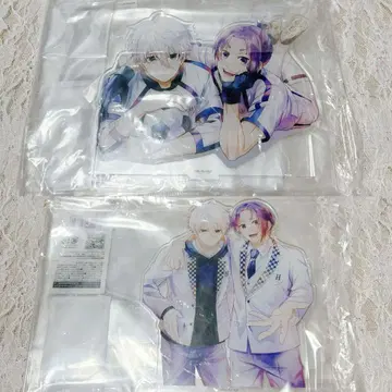 [ 2종 세트 ] 나기 세이시로 미카게 레오 아크릴 스탠드 블루 록