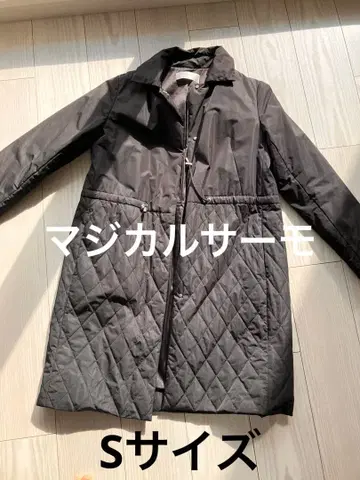 DoCLASS 두클라쎄 블랙 매지컬 써모 퀼팅 코트 S