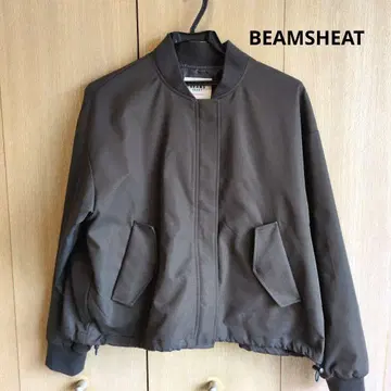 BEAMS HEAT 블루종 숏 기장 아우터 미사용