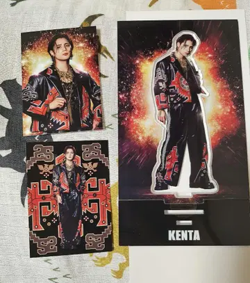 THE RAMPAGE 카미야 켄타 아크릴 스탠드 트레이딩 카드 세트