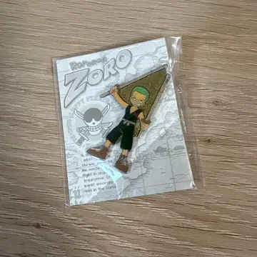 원피스 조로 핀 배지 핀즈