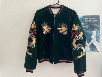 TAILOR TOYO TT10727/ 벨벳 리버서블 스카잔 L 동양