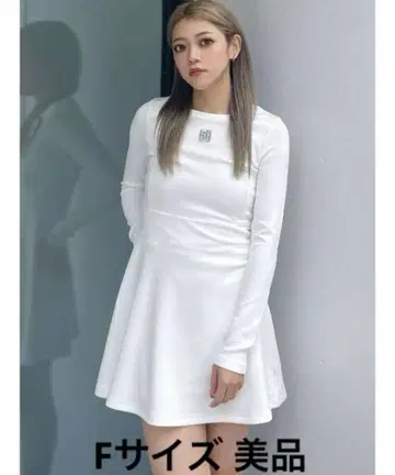 제이다 GYGY 플레이트 타이트 맨투맨 플레어 원피스 F 컨디션 최상