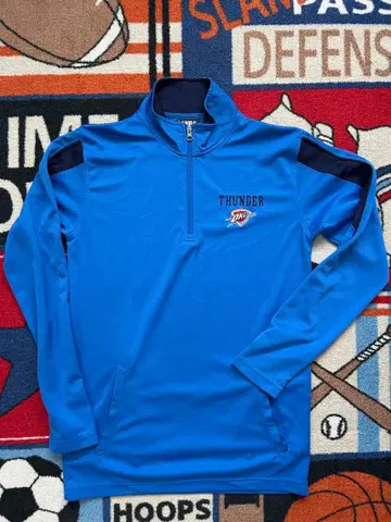 NBA 공식 오클라호마시티 썬더 블루 재킷