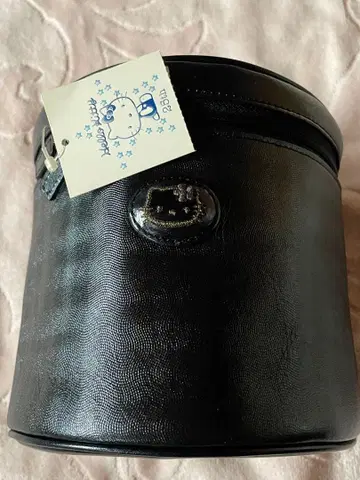 레어 정품 헬로키티 25th Anniversary 블랙 핸드백