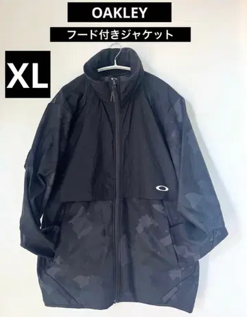 OAKLEY 오클리 카모플라주 후드 부착 점퍼 거의 미사용