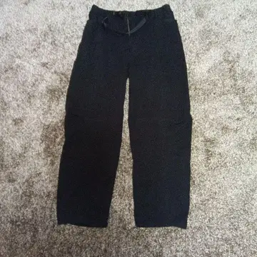 그라미치 블랙 캐주얼 팬츠 사이드 포켓 포함