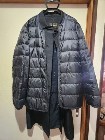 폴 스튜어트 네이비 다운 자켓