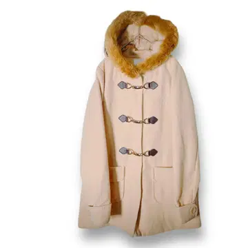 [패턴] 더플 코트 pattern 베이지 빈티지 빈티지