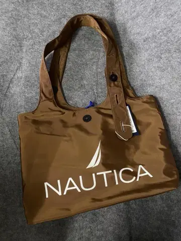 NAUTICA 브라운 에코백