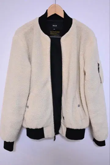 HUF 보아 자켓 S 크림색
