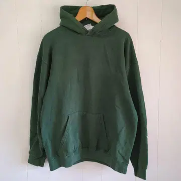 90s Santee hoodie green L faded