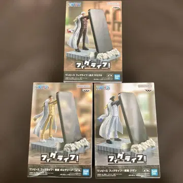 원피스 사카즈키 & 아오키지 & 키자루 피규어 세트