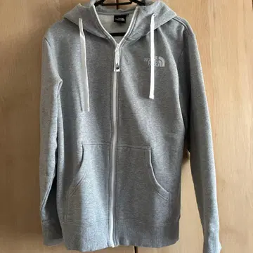 새상품급 THE NORTH FACE 그레이 집업 후드티 M