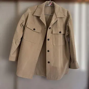 베이지 아우터 코트