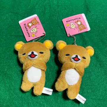 느긋하게 매일 리락쿠마 마스코트 키체인 리락쿠마