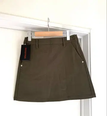 [ 미사용 새상품 ] 브리핑 골프 스커트 S 카키