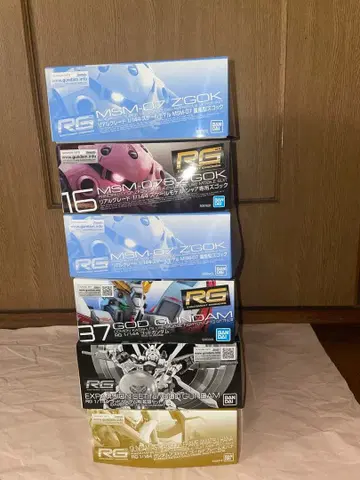 RG 세트 샤아 양산형 즈고크 갓건담 건담 아스 트레이