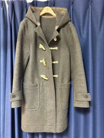 JOURNAL STANDARD 더플 코트 그레이 울 혼방