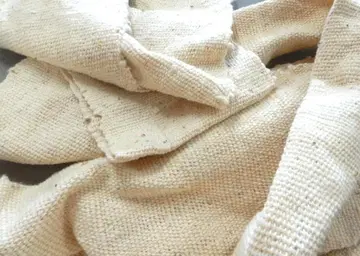 목화 아프리카 원단 손으로 짠 손으로 짠 목화 생지 원단 7.6m