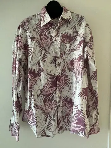 [레어] 폴스미스 컬렉션 알로하 셔츠 패턴 셔츠 XL 여행 남성용