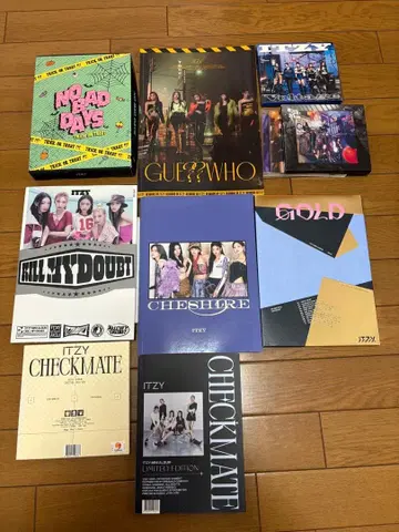 ITZY 앨범 묶음 판매 혜택 포함