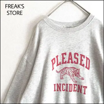 FREAK'S STORE 맨투맨 그레이 오버 사이즈