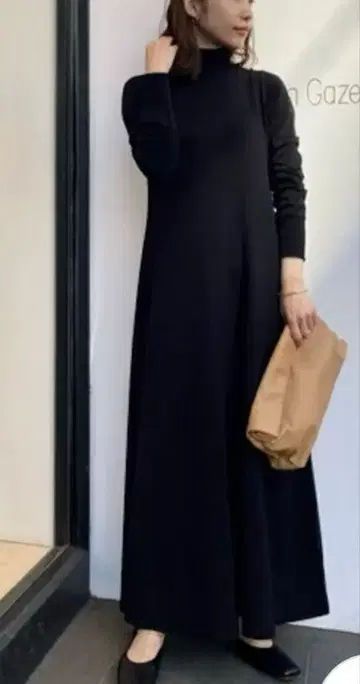 Whim Gazette 니트 플레어 원피스