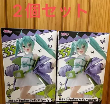 하츠네 미쿠 피규어 스포티 2개 세트