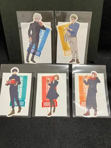 극장판 주술회전 시부야 x 사멸회유 다이컷 스티커 5장 세트