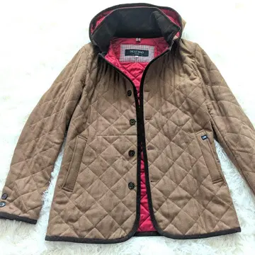 DESTRAD 퀼팅 자켓 M 브라운 남성용