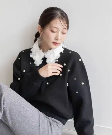 [ 2개 세트 ] RANDA 니트 블라우스 [ 완판템 ]