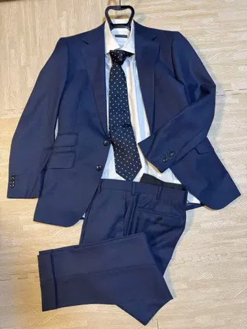 글로벌 스타일 카노니코 셋업 네이비 무지