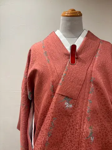 세탁 가능한 이중 기모노 나가하루이로 이치다 히로미 브랜드 새상품급 중고